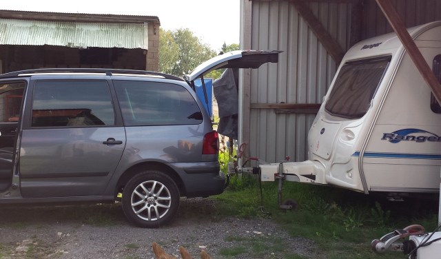 Out of storage she comes