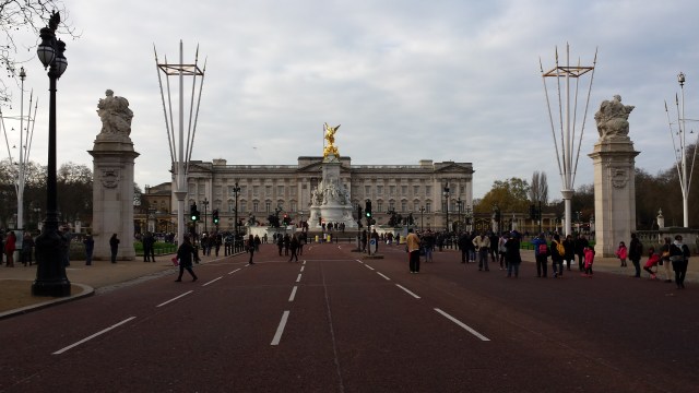They're changing guard at Buckingham Palace